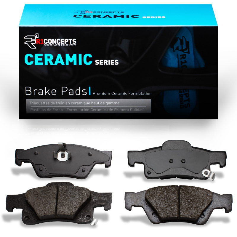 Dodge Durango Brake Pads - Rear - R1 Concepts - Ceramic - `11-`25